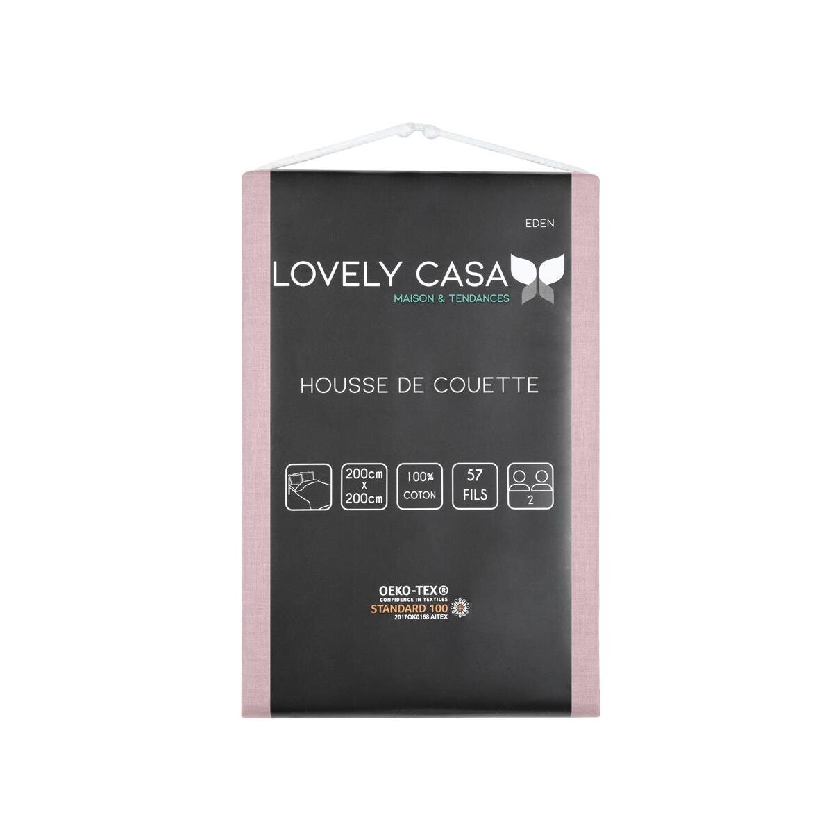 Bawełniana poszwa na kołdrę EDEN, 200 x 200 cm