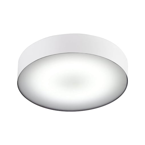 Ledowa lampa natynkowa Arena sufitowa 18W do holu biała