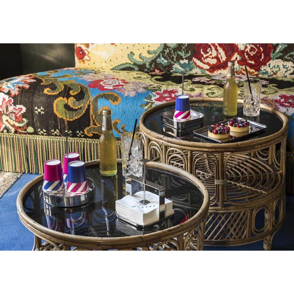 Taca / pojemnik okrągły Stile by Pininfarina, 22.5 cm, Mepra