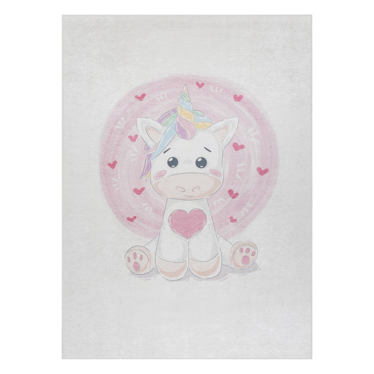 Dywan do prania BAMBINO 1128 Jednorożec, dla 160x220 cm