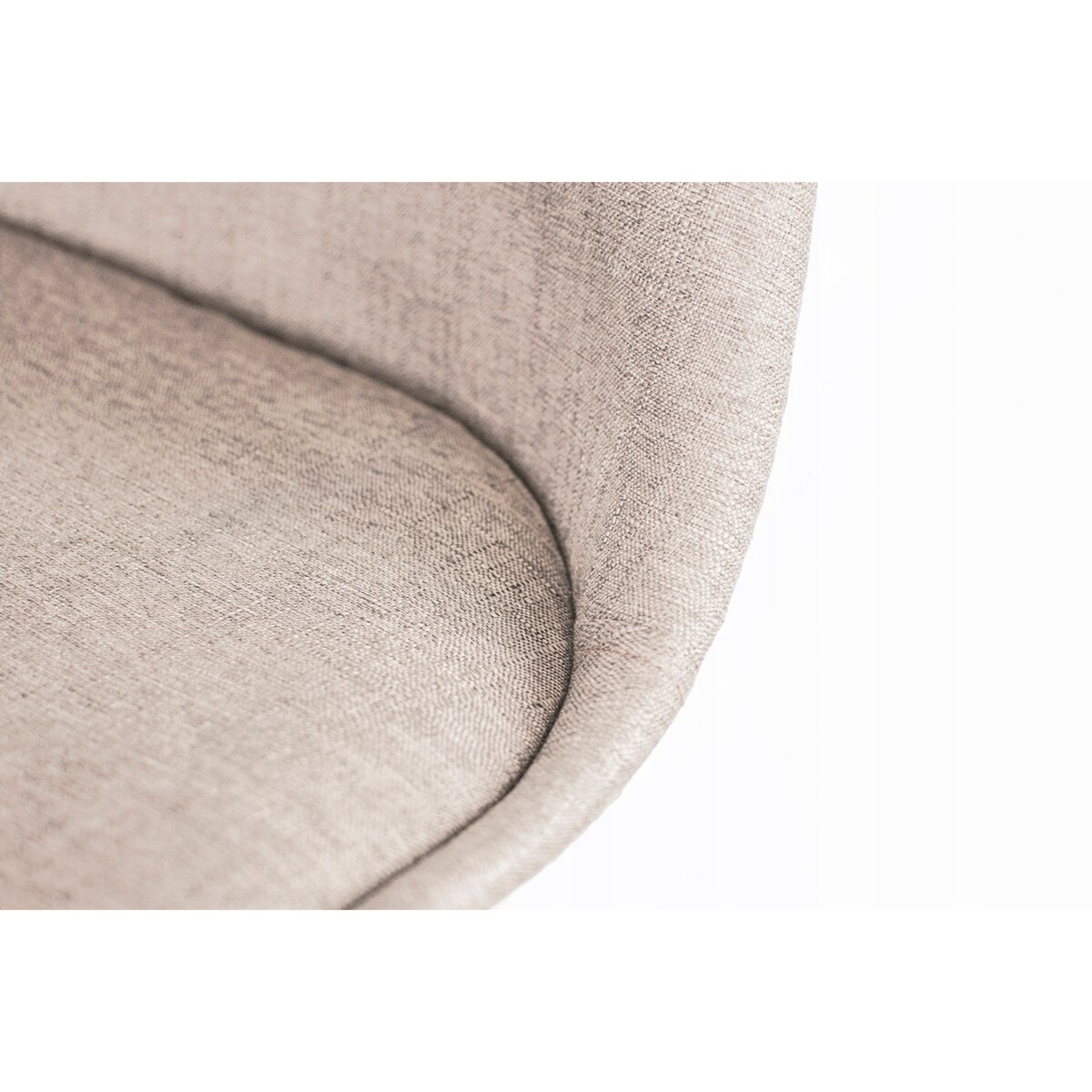 Krzesło tapicerowane materiałowe ALTA beżowe