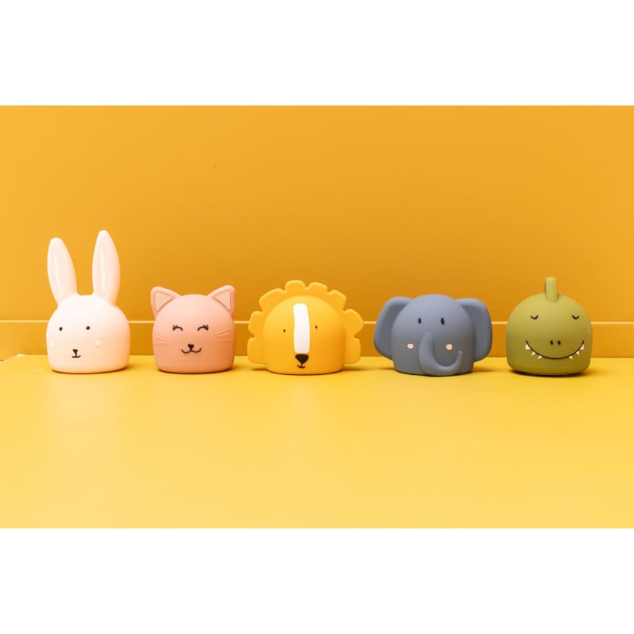 Silikonowa lampka nocna - Słoń Trixie Baby