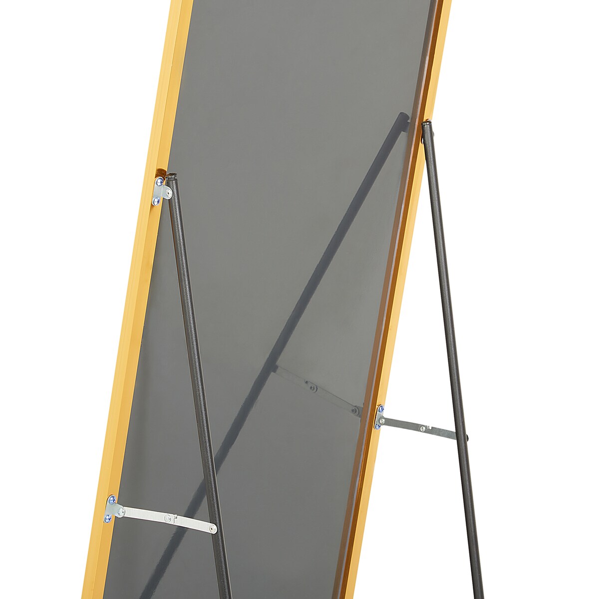 Lustro stojące BEAUVAIS 156 cm Metal Złoty