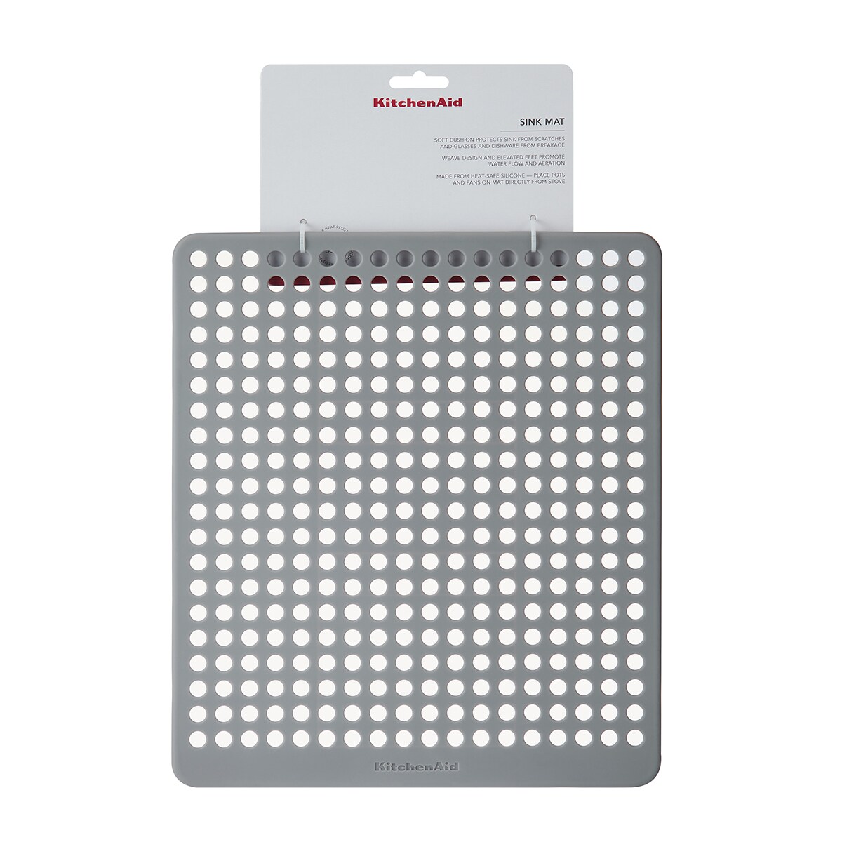 KitchenAid mata silikonowa do zlewu 29 x 34 cm
