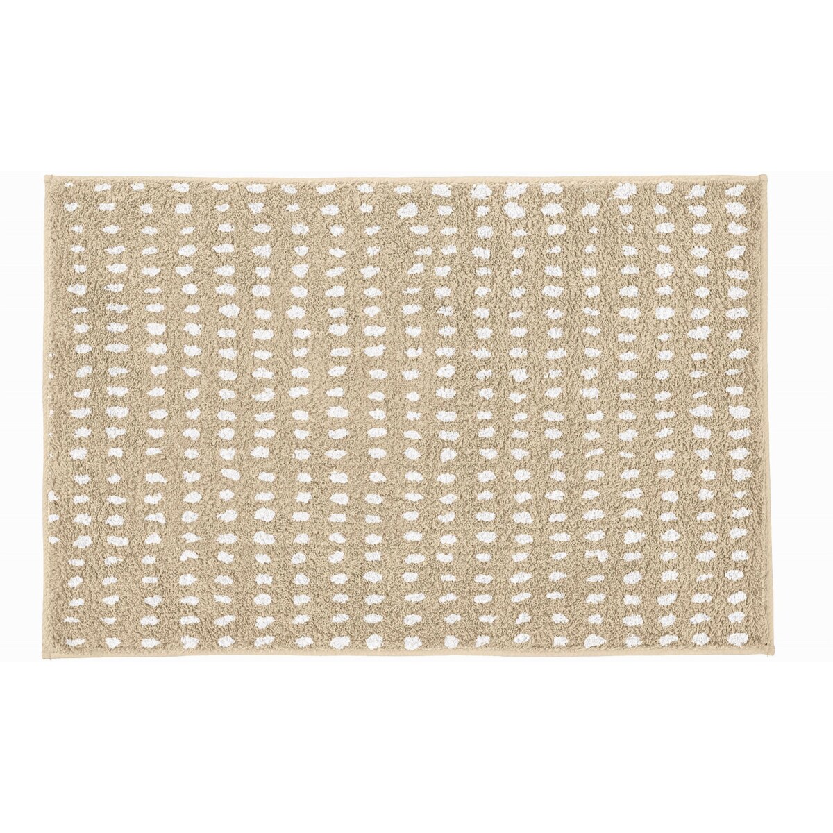 Kleine Wolke Dottino Dywanik łazienkowy 60x90 cm beż macadamia antypoślizgowy supermiękki