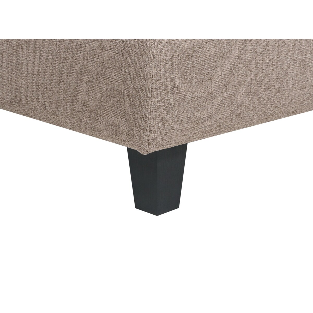 Sofa modułowa 3-osobowa brązowa UNSTAD