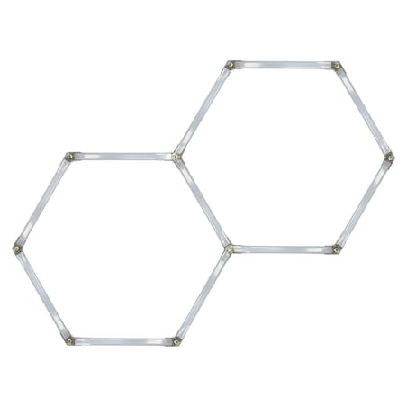 Plafon Light Prestige Geometric biały LED 4000K 1 szt.