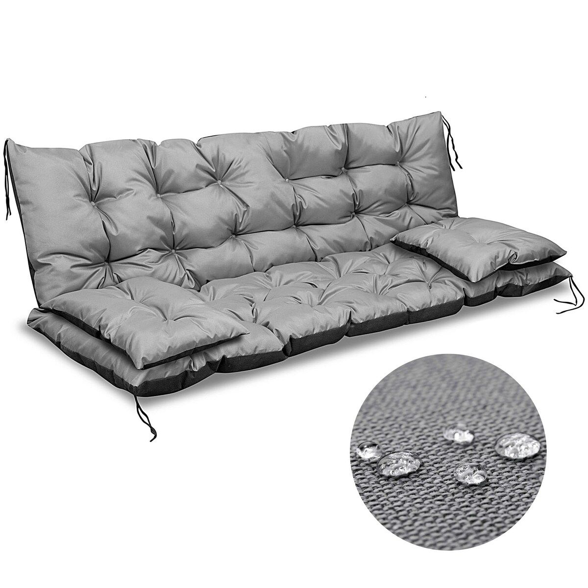 Poduszka Ogrodowa Zestaw Na Ławkę Huśtawkę Taras