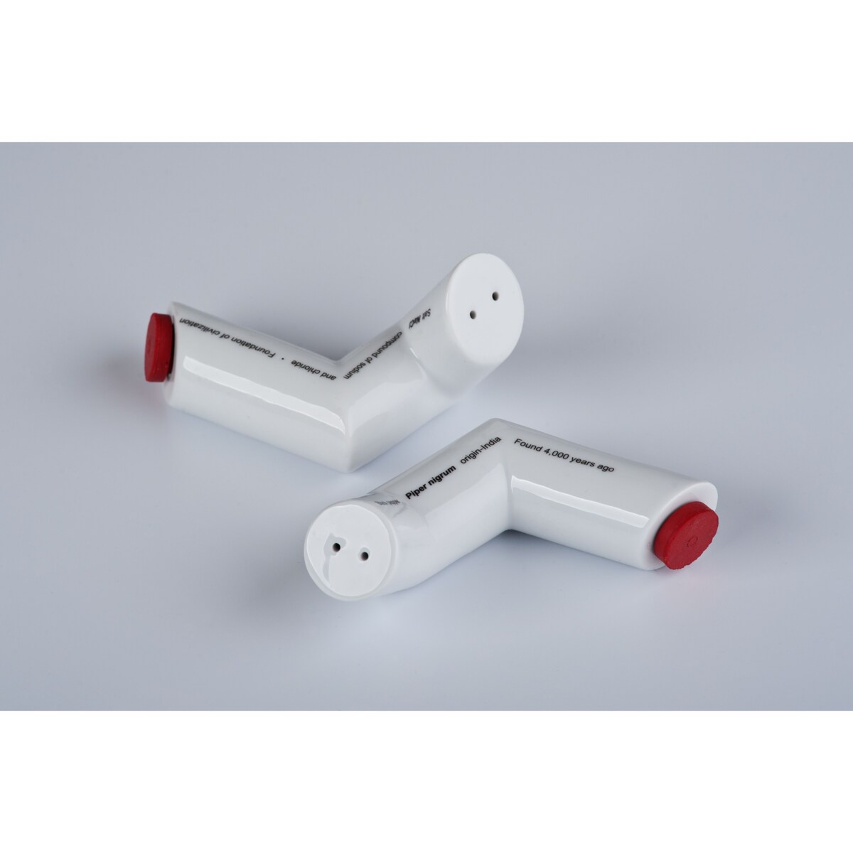 Zestaw ZZ solniczka/pieprzniczka biały G009