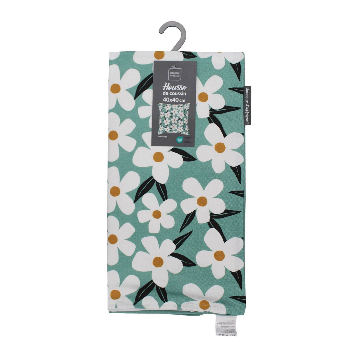 Bawełniana poszewka z ozdobnym printem DARCY, 40 x 40 cm