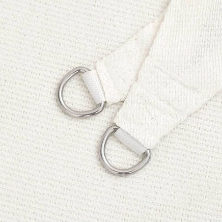 vidaXL Żagiel przeciwsłoneczny, 160 g/m², biały, 2x3 m, HDPE