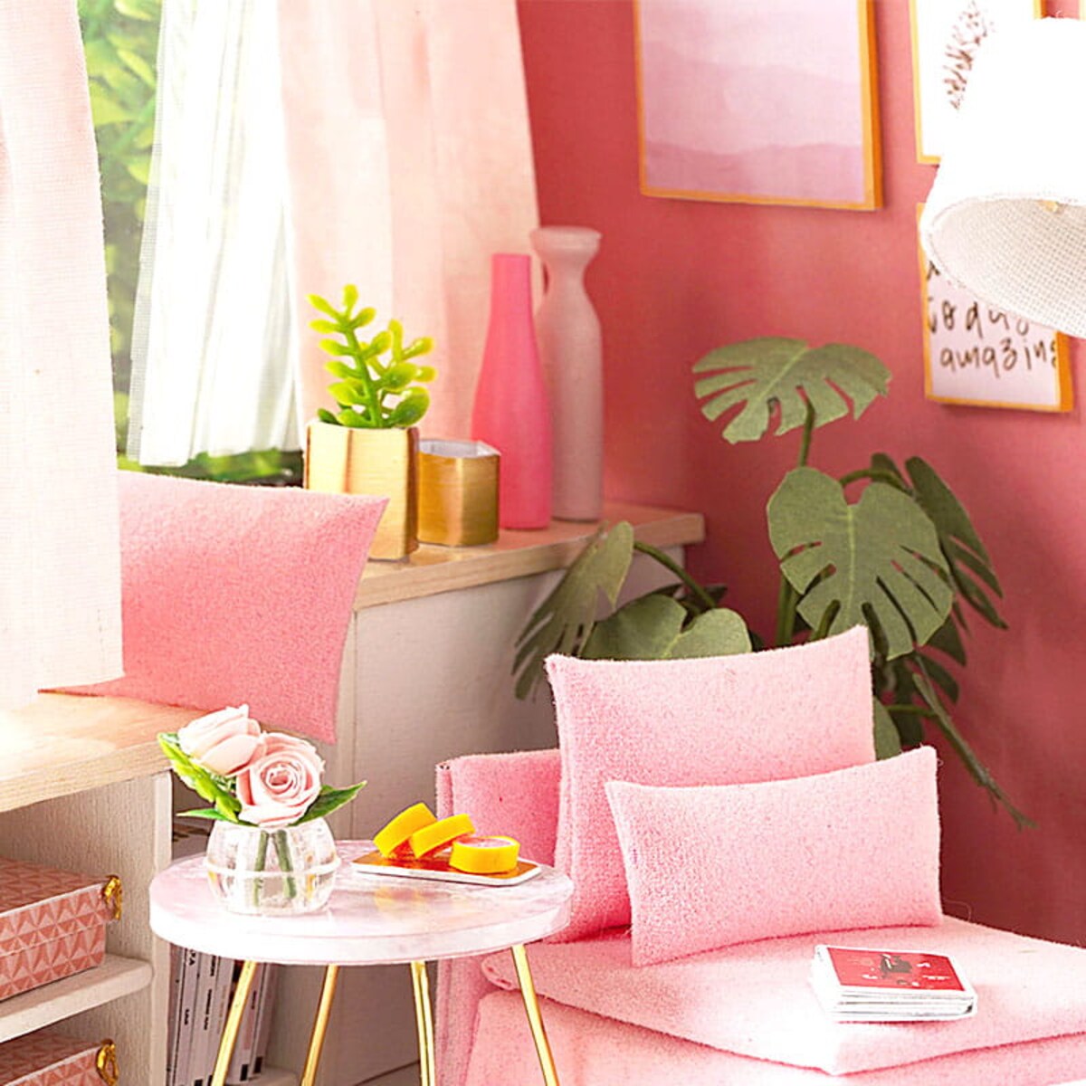 Miniaturowy domek - Pokój Zosi