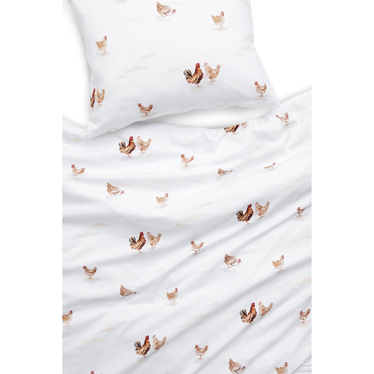 Pościel Kurki 200/200 + 2 x 50/60 cm