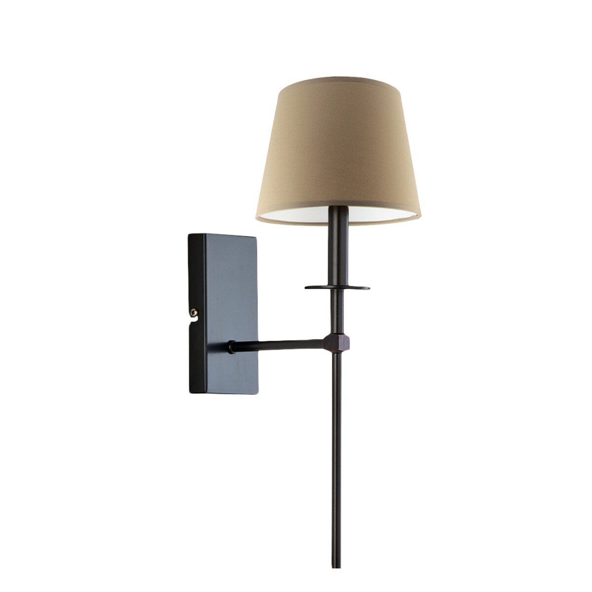 Kinkiet lampa ścienna lampa na ścianę z abażurem walec LOON