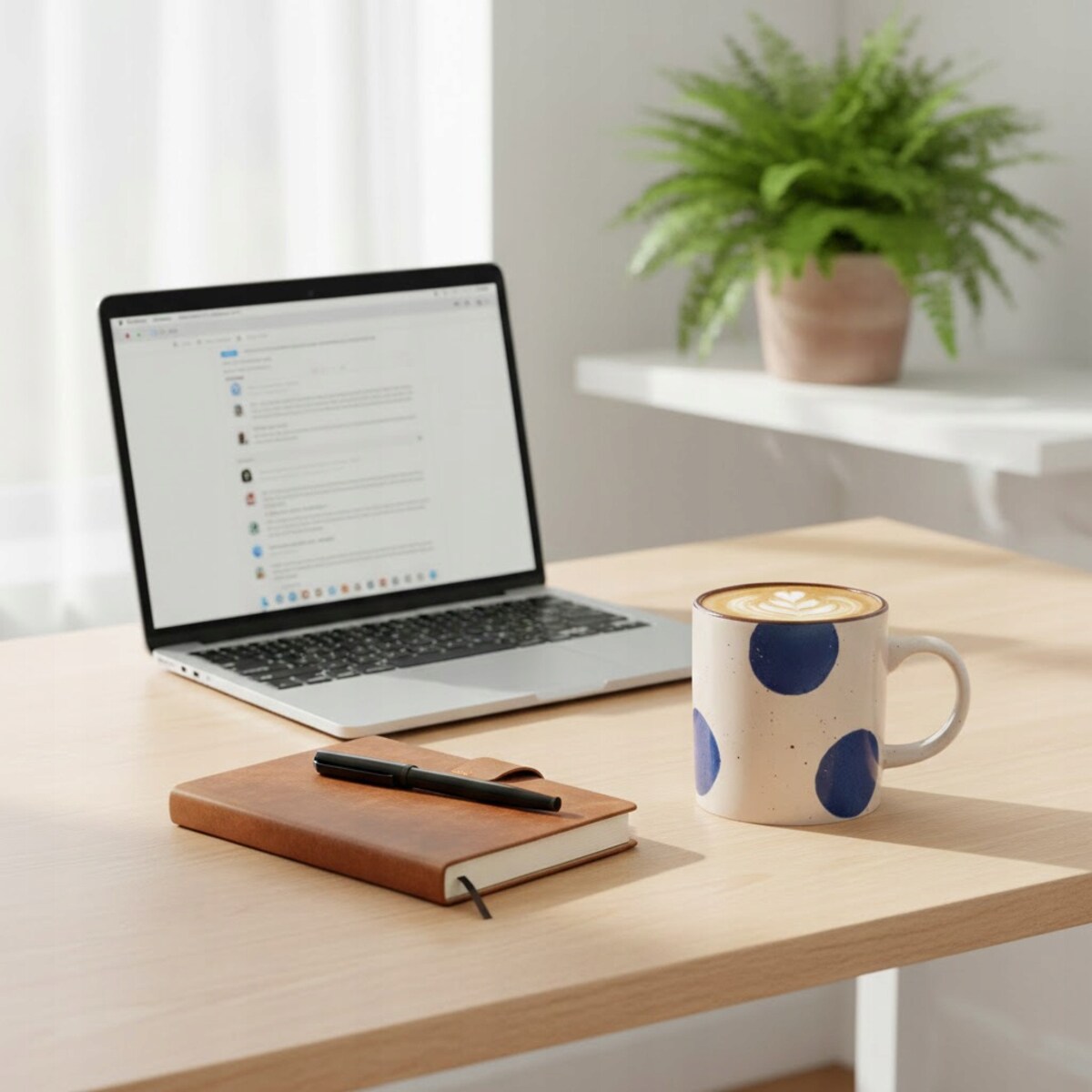 KUBEK CERAMICZNY W KROPKI 300ml BEŻOWY DO KAWY HERBATY Z UCHWYTEM NA KAWĘ