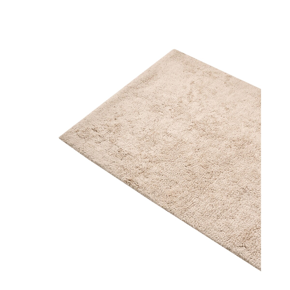 Dywanik łazienkowy GOELA Jasnobrązowy 60 x 90 cm Bawełna