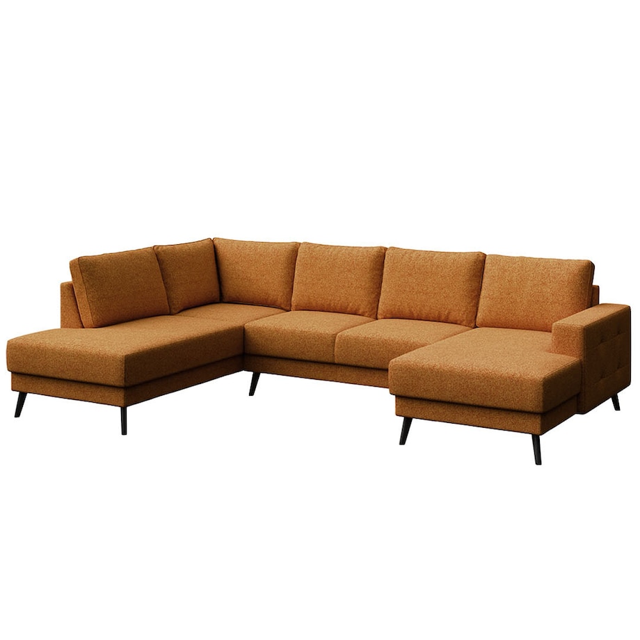 Fynn Sofa z podwójnym szezlongiem - Miodowa