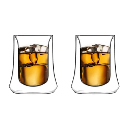 Komplet 2 szklanek niskich z podwójną ścianką Soho 240 ml 8920