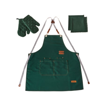 Zestaw tekstyliów kuchennych BRASSICA Zielony