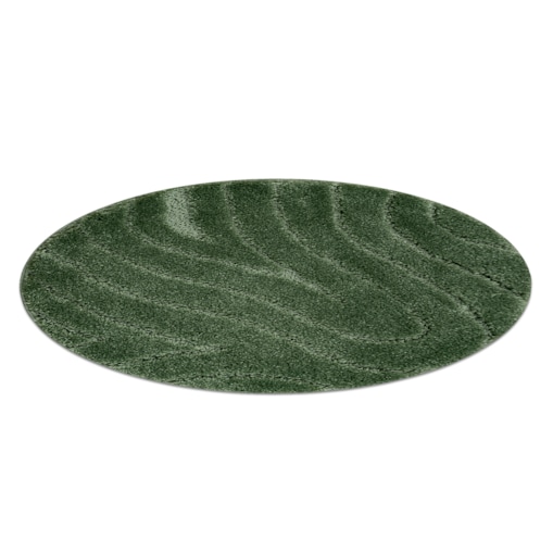 Dywan łazienkowy SUPREME koło WAVES fale, koło 100 cm