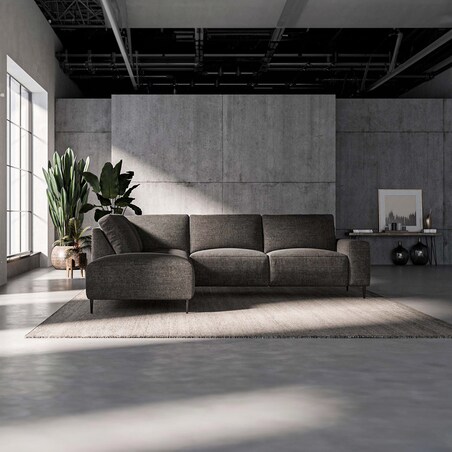 Tendo Sofa narożna - antracytowa