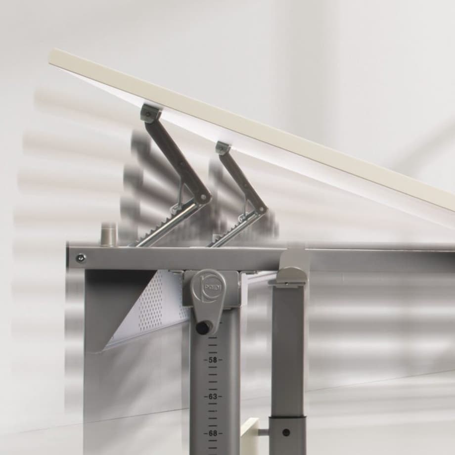 Regulowane biurko 130cm laminat dębowy Marco 2 GT PAIDI