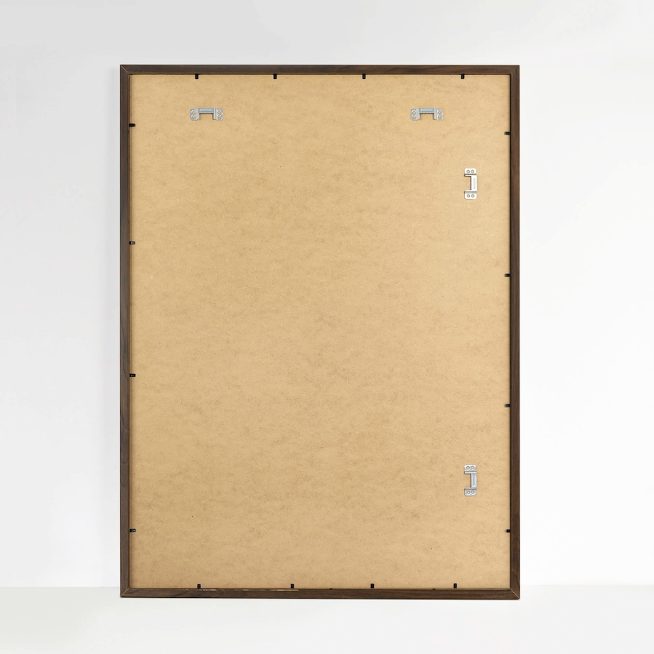 Ramka na zdjęcia z passe partout ramka 60x80 cm z okienkiem passe partout na zdjęcie 50x70 cm kolor brązowy FRAMAI®