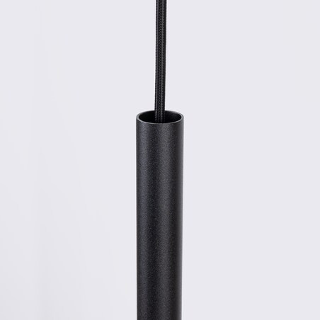 Lampa wisząca FELTRO 1 czarna/beżowa