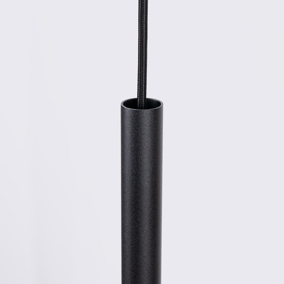 Lampa wisząca FELTRO 1 czarna/beżowa