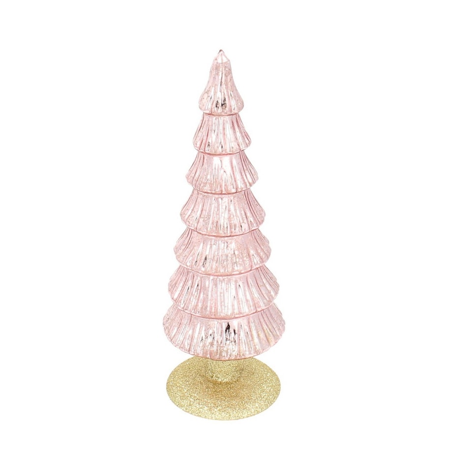 Dekoracja Pink Christmas Tree 28cm boże narodzenie, święta, świąteczne, różowy, 9 x 28 cm