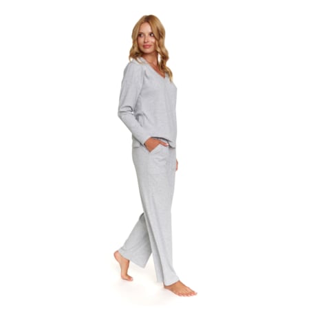 Piżama kolor szary PM.7164.GREY - S