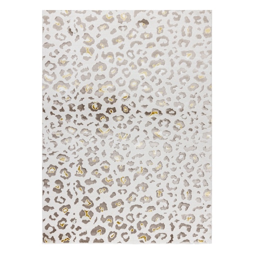 Dywan BLISS Z232AZ128 krem / beż - Panterka, 80x150 cm