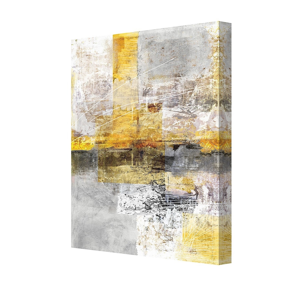 Obraz na płótnie Yellow Abstract, 35 x 50 cm