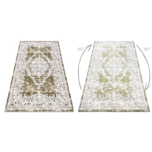 Dywan AKRYL DIZAYN 143 zielony / kość 160x230 cm