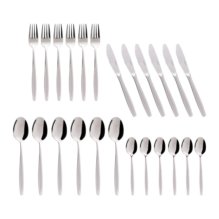 Sztućce Bernabeus komplet dla 6 osób 24 części, 26 x 27 x 5 cm