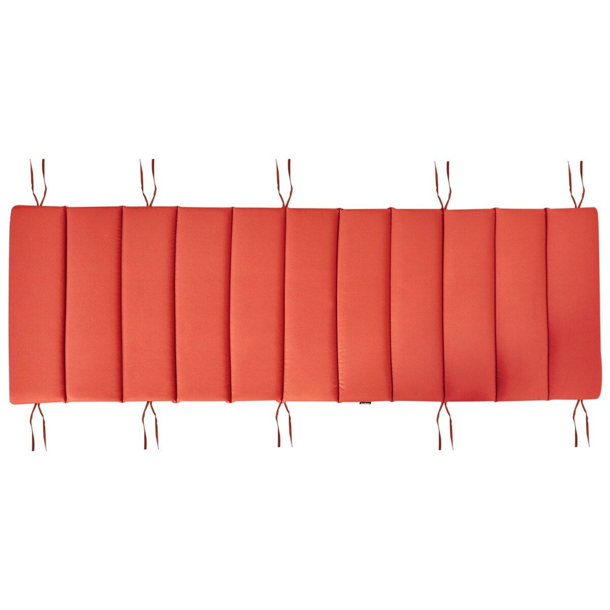 Poduszka na leżak ogrodowy BRESCIA PREMIUM 180 x 60 cm Czerwony