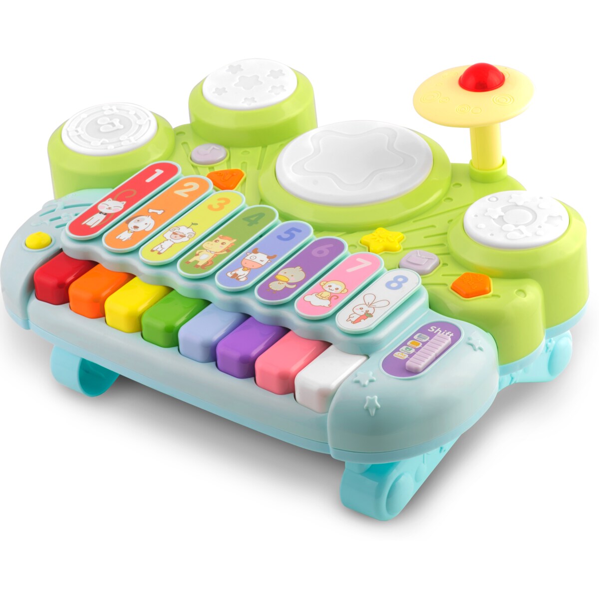 Zabawka edukacyjna interaktywna instrument muzyczny Ricokids