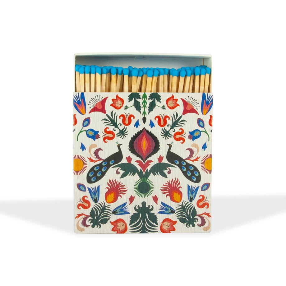 Zapałki ludowe Pawie