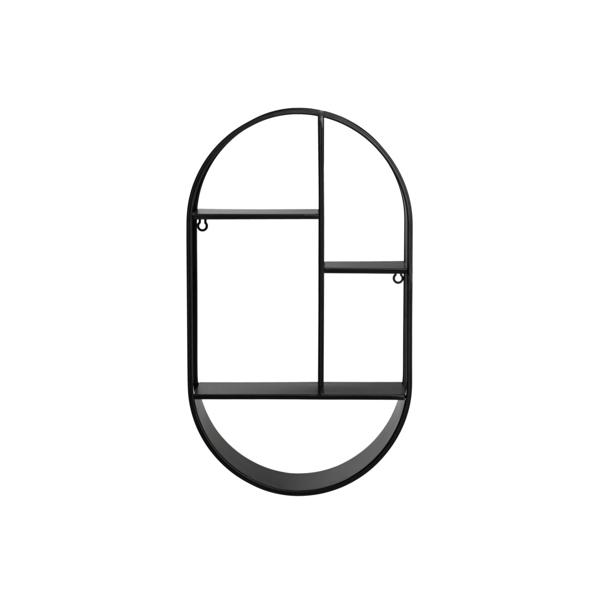 Owalna półka ścienna SIIRI, 35 x 60 cm