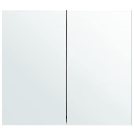 Szafka łazienkowa wisząca z lustrem NAVARRA 80 cm 70 cm Biały