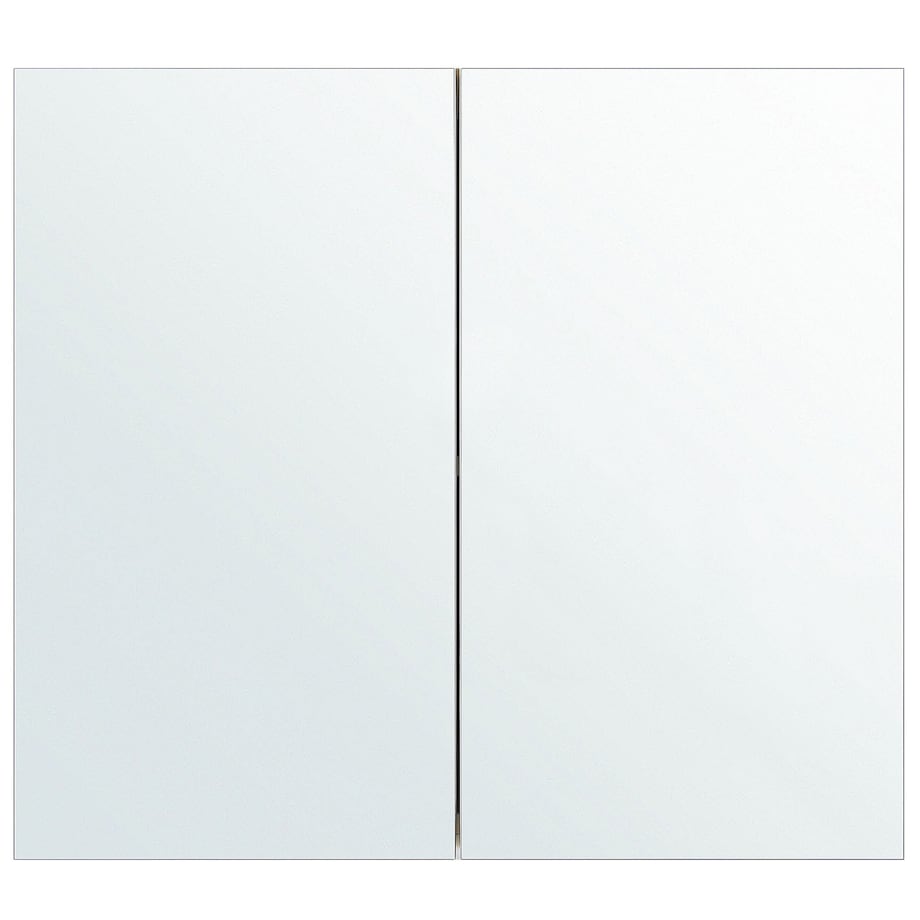 Szafka łazienkowa wisząca z lustrem NAVARRA 80 cm 70 cm Biały