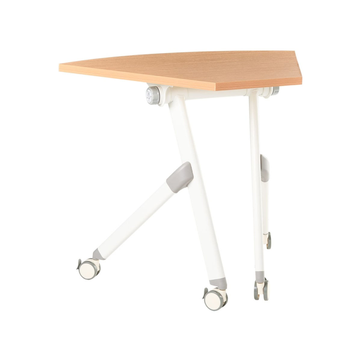 Składany moduł narożny biurka BENDI Brązowy 90 cm 64 cm