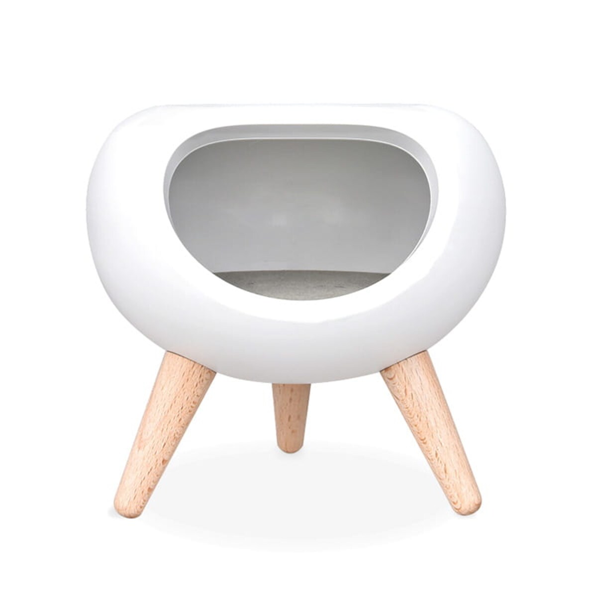 Lampka nocna dla dzieci z pieskiem - biała