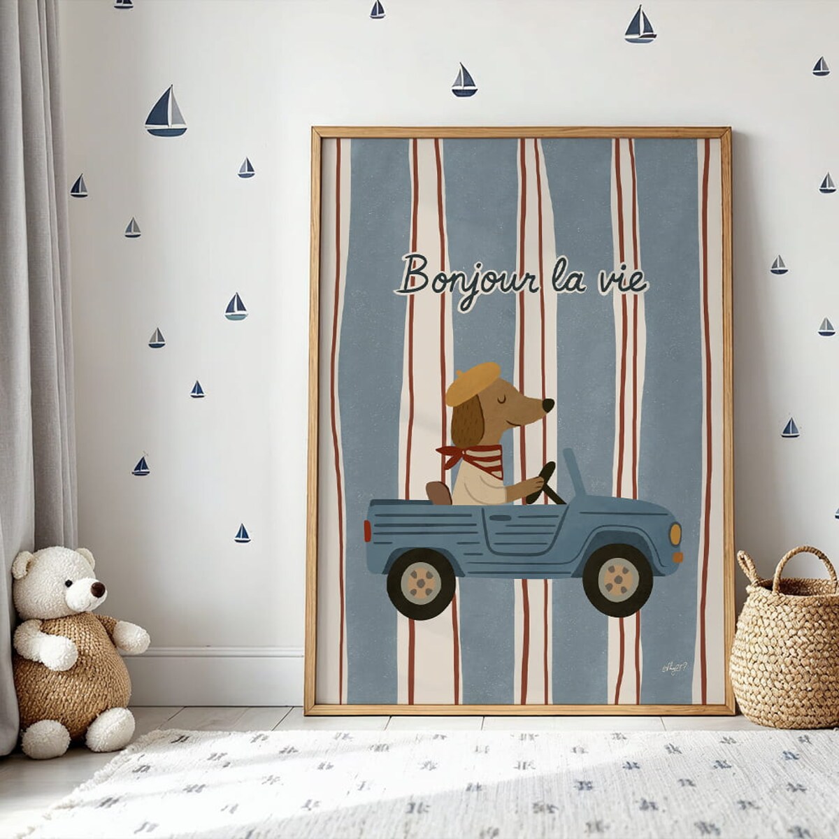 plakat mały kierowca z paryża 70x100