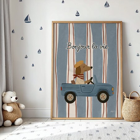 plakat mały kierowca z paryża 70x100