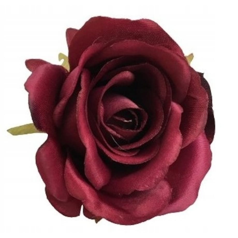 RÓŻA kwiaty sztuczne główka wyrobowa na stroik