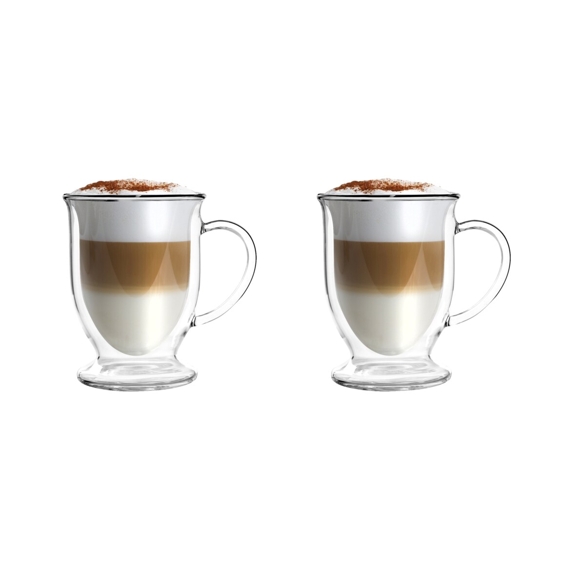 Zestaw 2 szklanek z podwójną ścianką do latte Amo 250 ml 26421