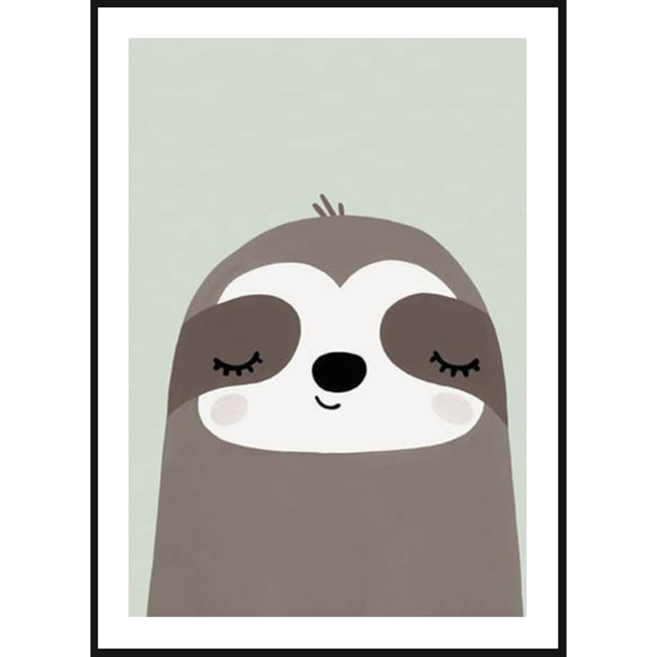 Poster Story, Plakat, Obraz - Uroczy Leniwiec, wymiary 60 x 84 cm