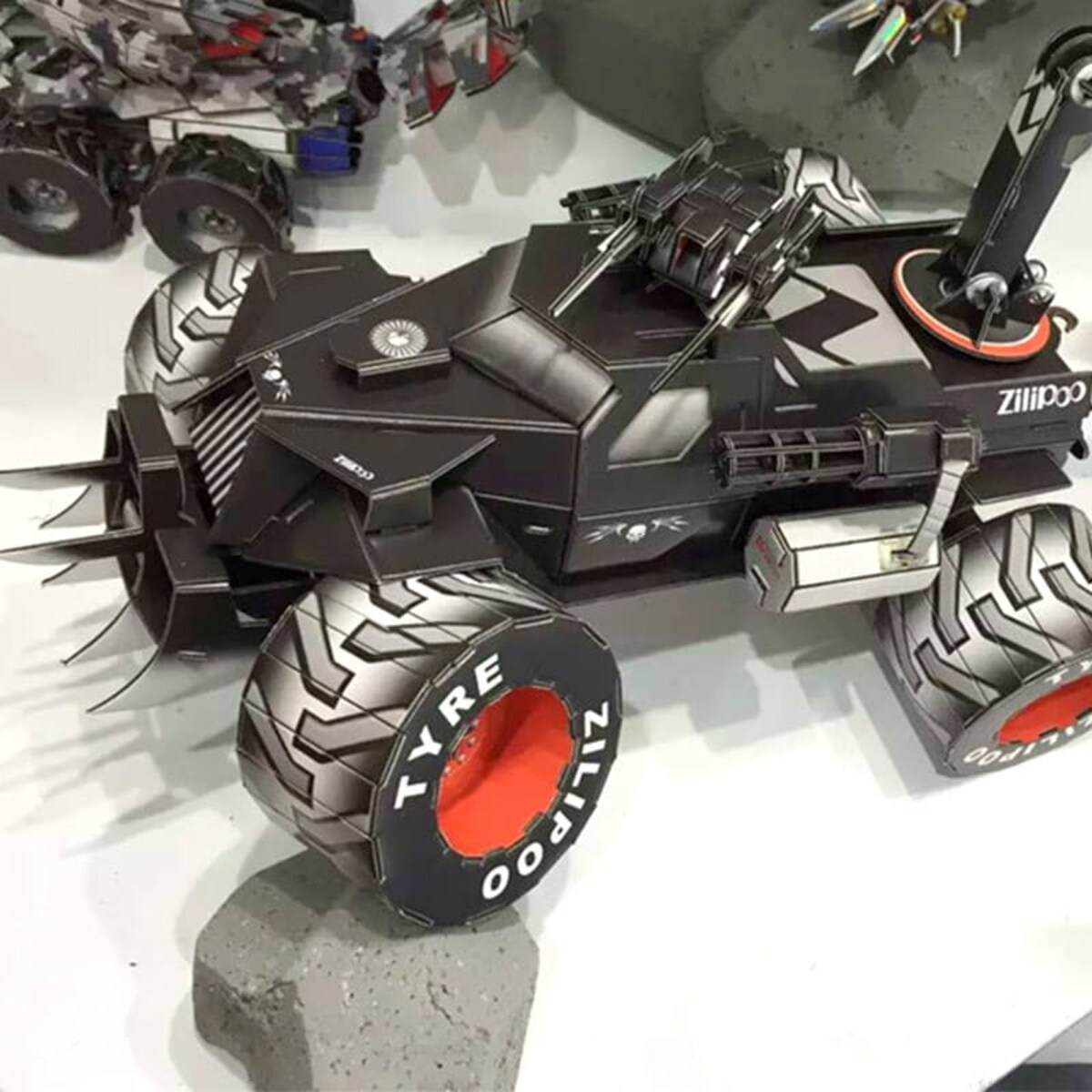 Kosmiczny terenowiec Puzzle 3D