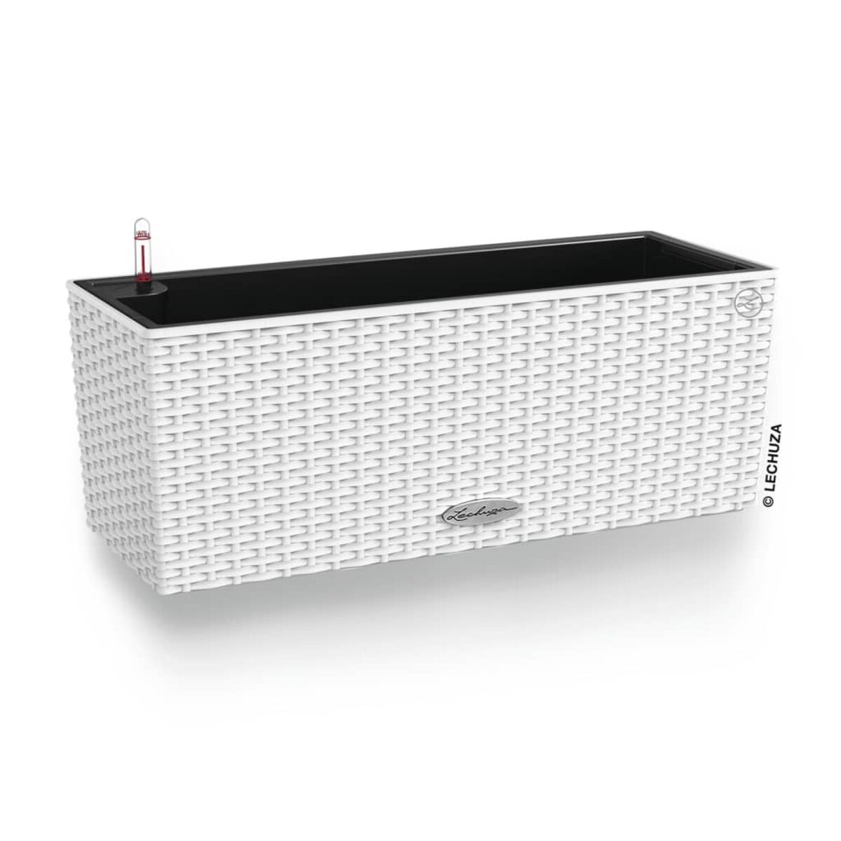 LECHUZA Doniczka BALCONERA Cottage 50 ALL-IN-ONE, biała